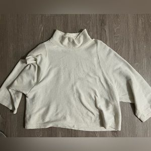 Madewell Texture and Thread Mock Neck Top